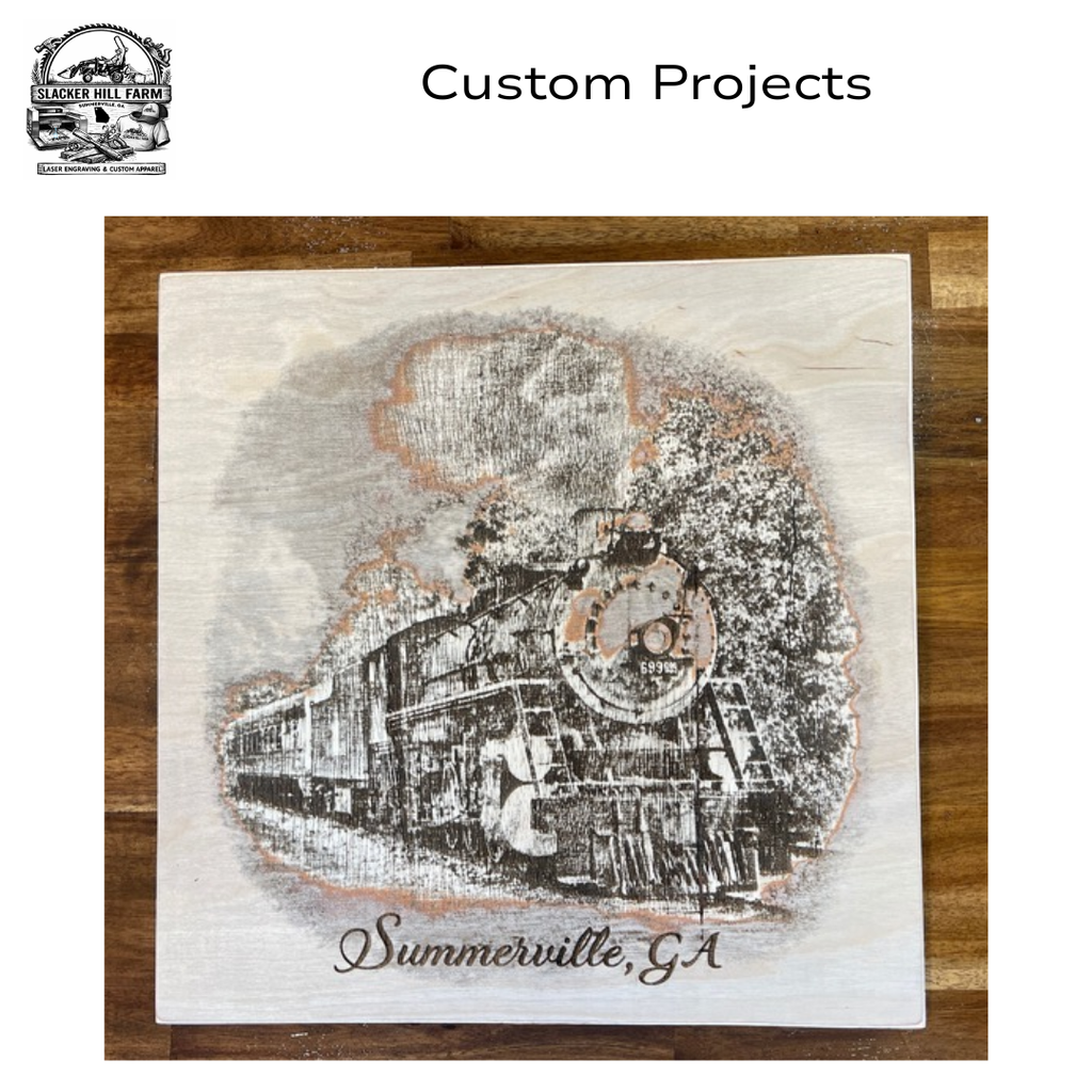 Custom Laser Engraving Order