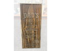 Dad’s Grill Rustic Engraved Wood Sign