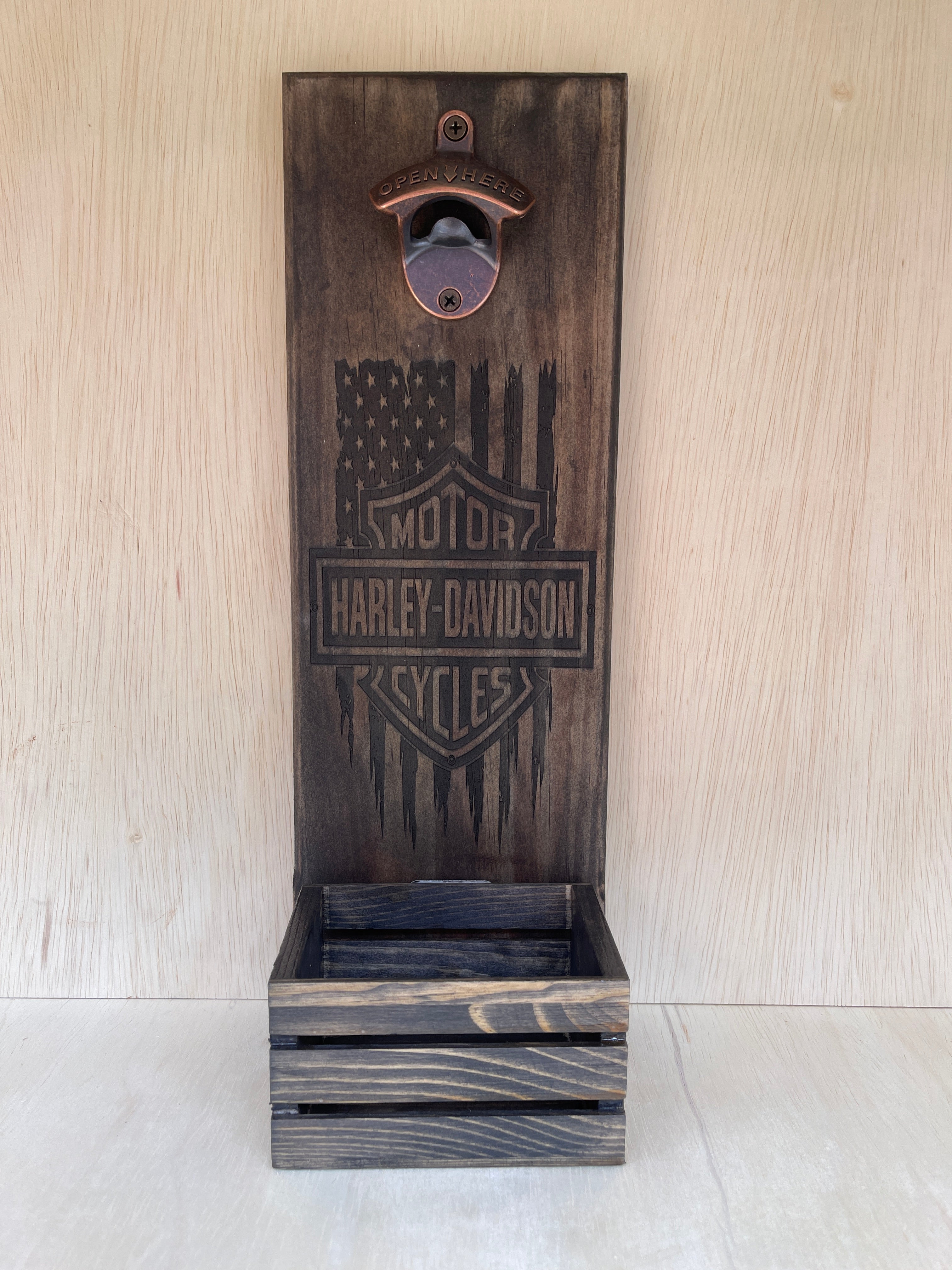 Harley-Davidson Wall Mounted Bottle Opener