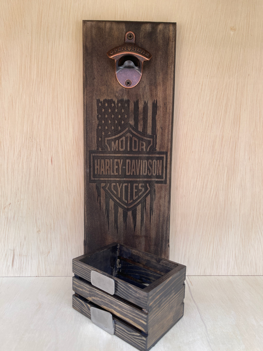 Harley-Davidson Wall Mounted Bottle Opener