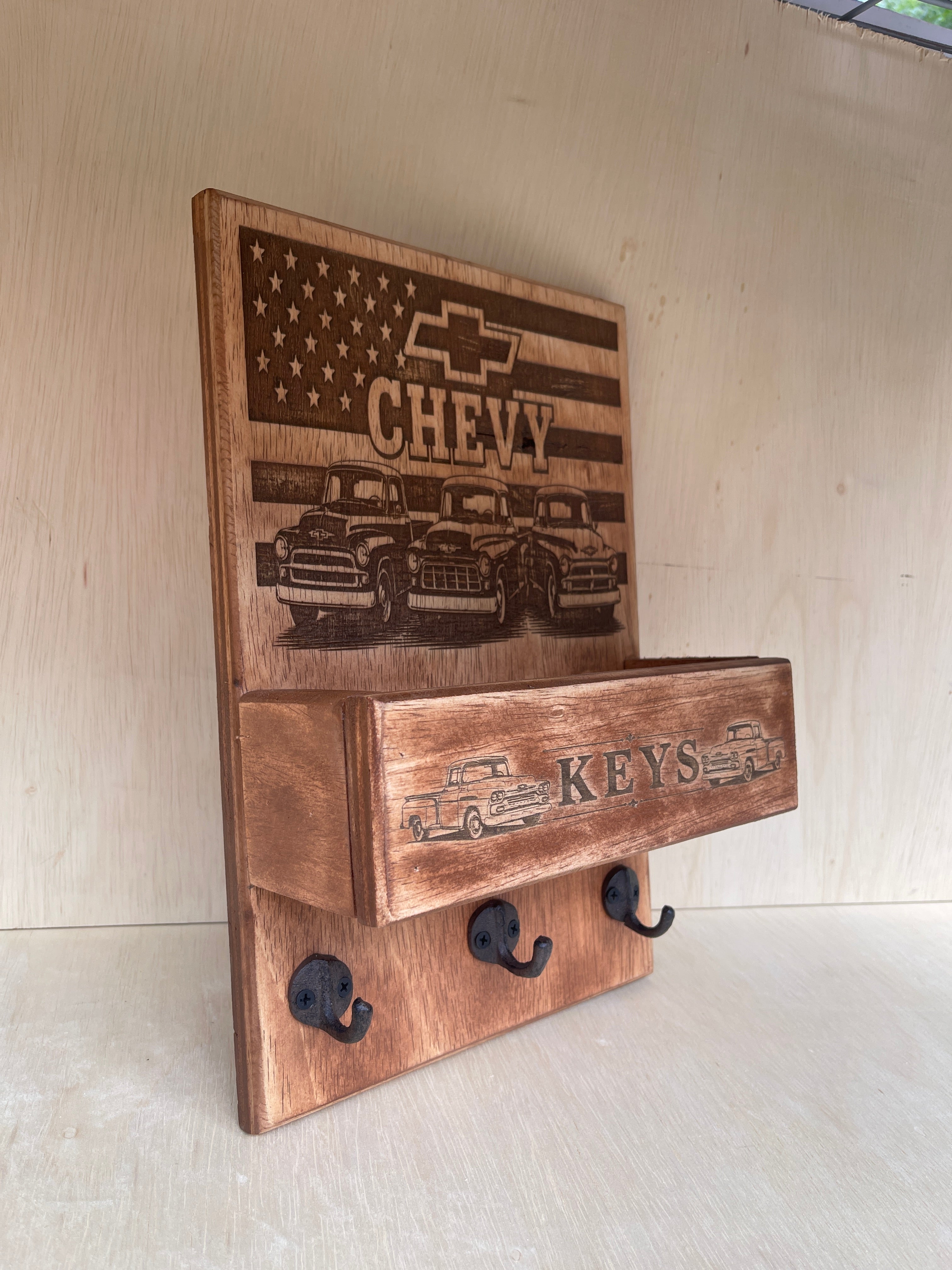 Chevy Truck Keys Holder