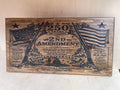2nd Amendment 250th Anniversary Wooden Sign