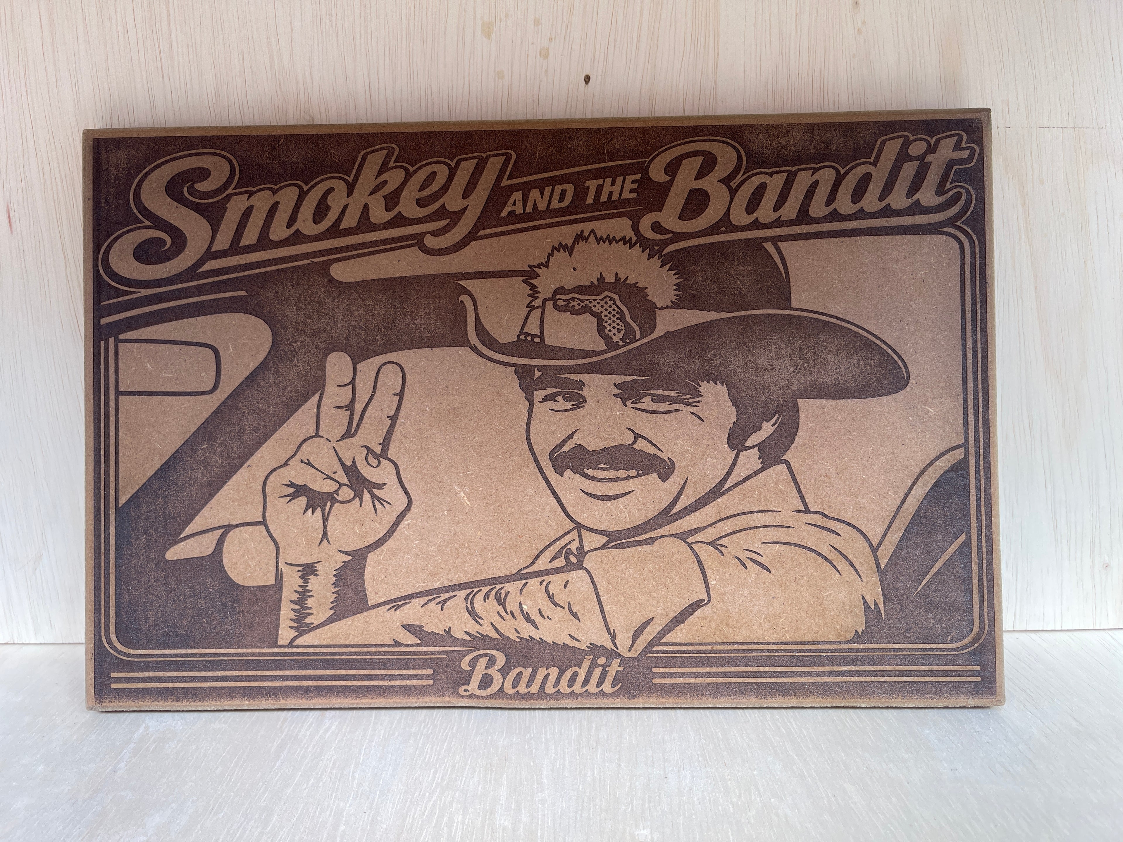 Smokey and the Bandit Wall Sign