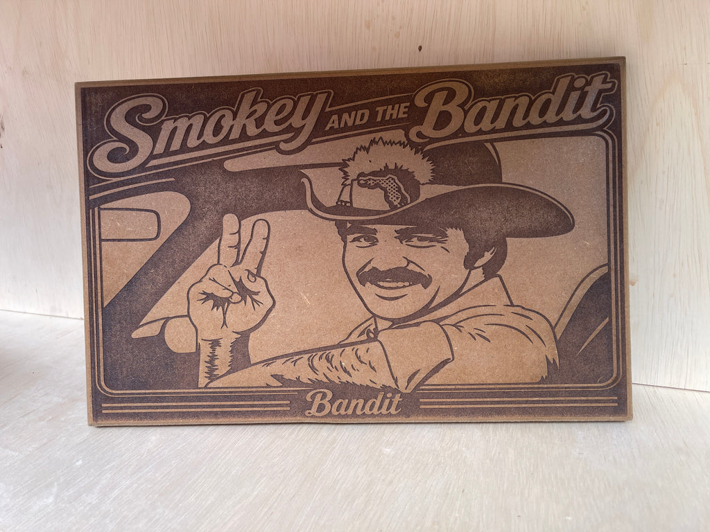 Smokey and the Bandit Wall Sign