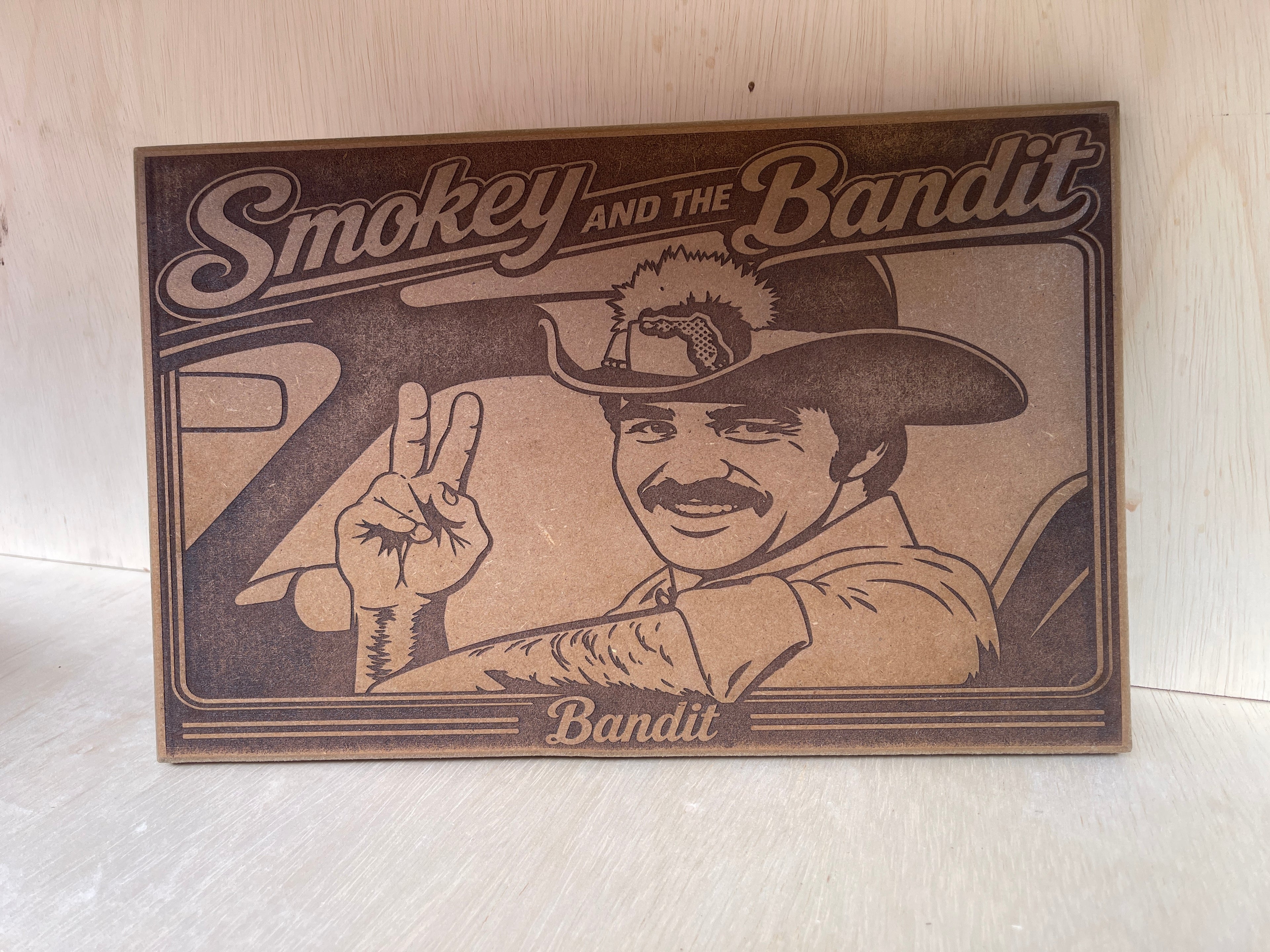 Smokey and the Bandit Wall Sign