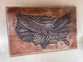 250 Years of Freedom Eagle Wooden Sign